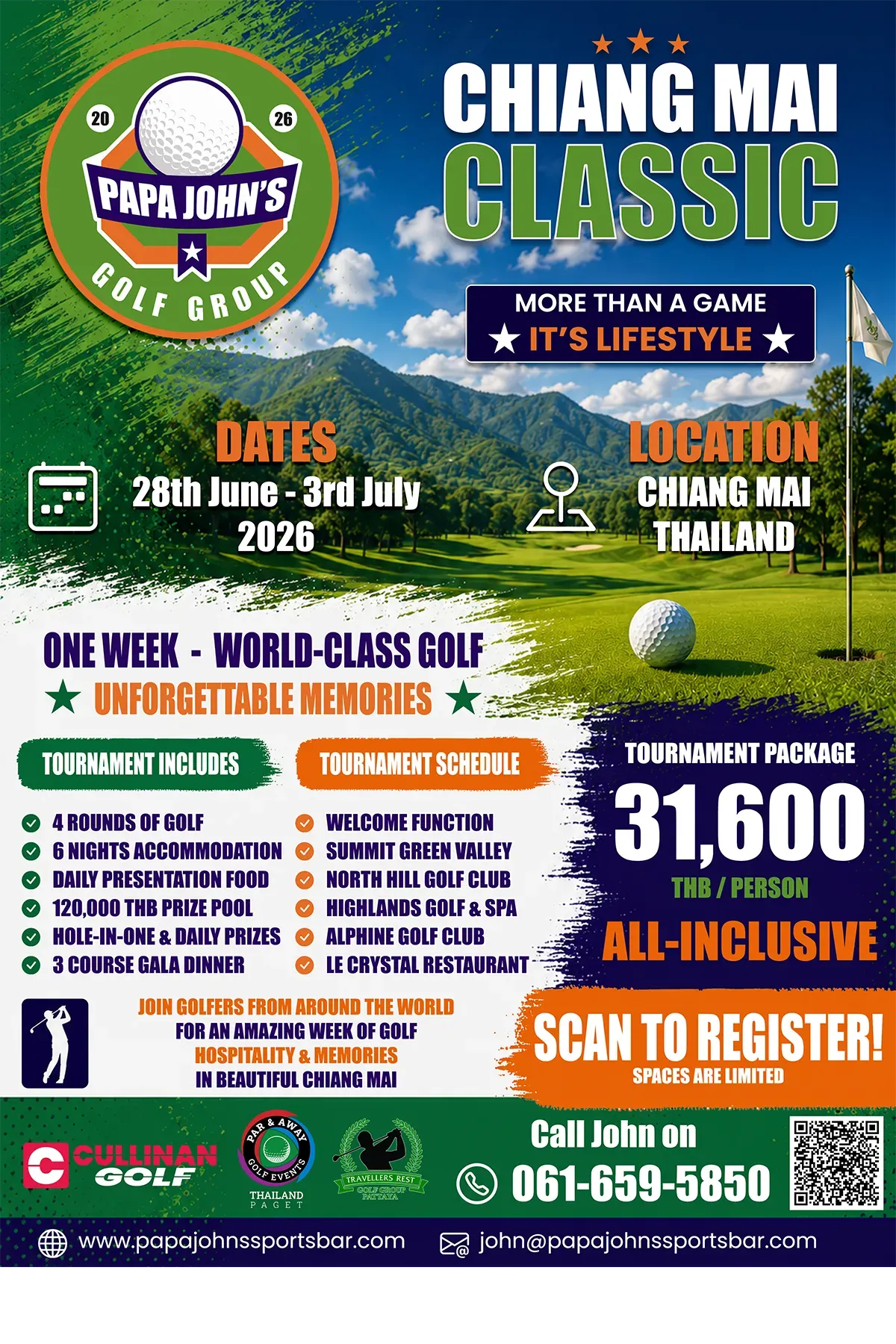 Chiang Mai Classic Golf Tournament