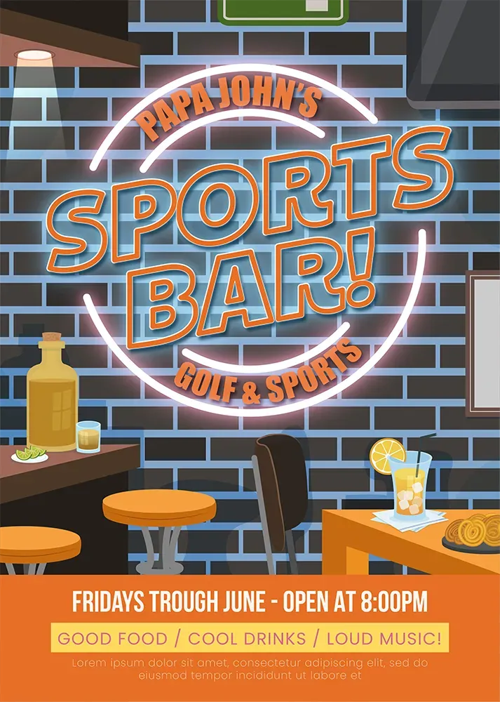 Sports Bar Event One