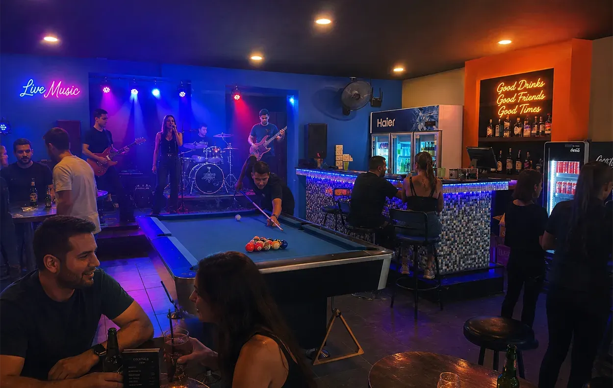 Papa John’s Golf & Sports Bar