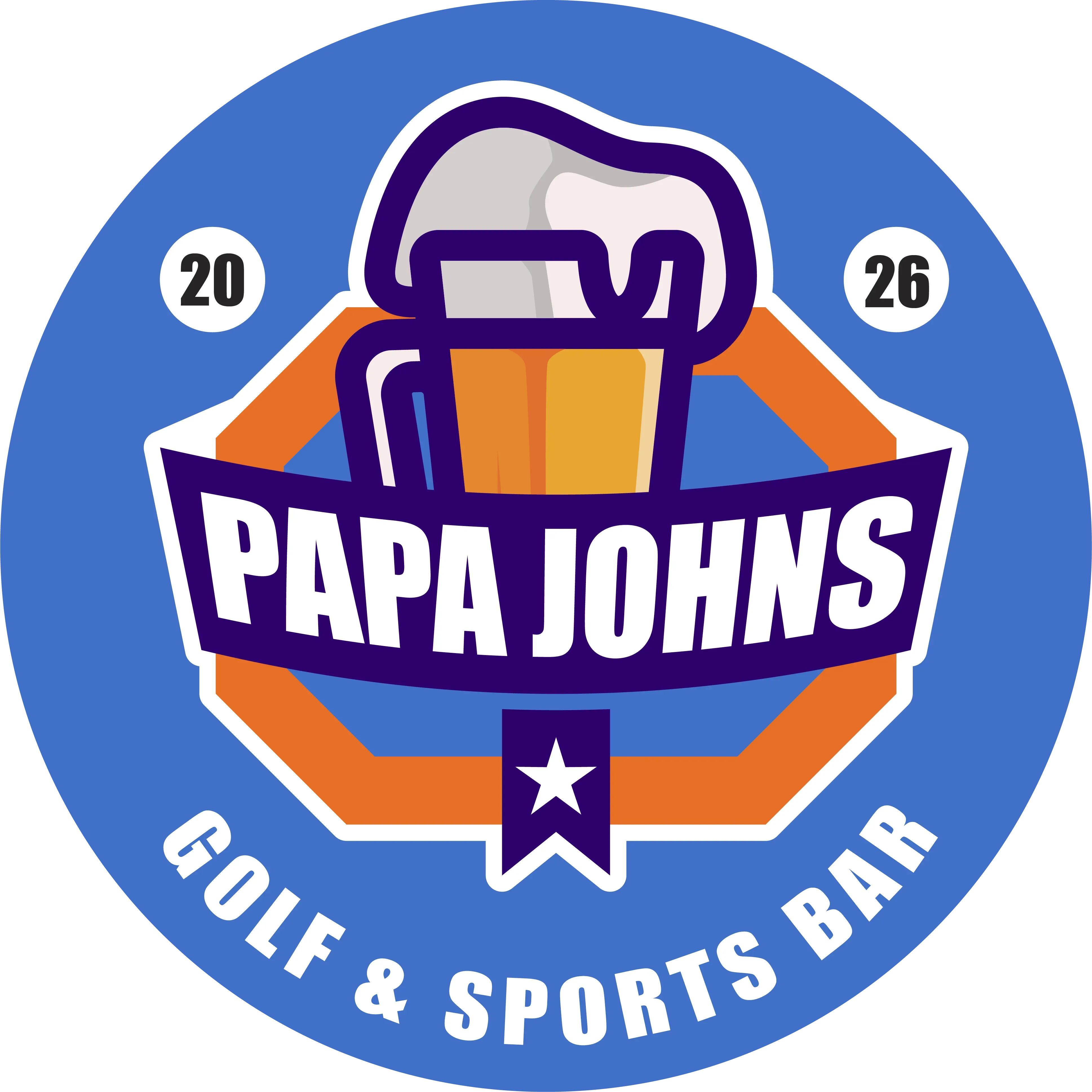 Papa John’s Golf & Sports Bar